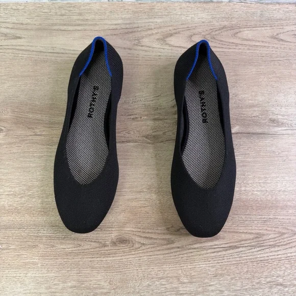 Rothy's Black and Blue Women's Flats - Picture 2 of 6